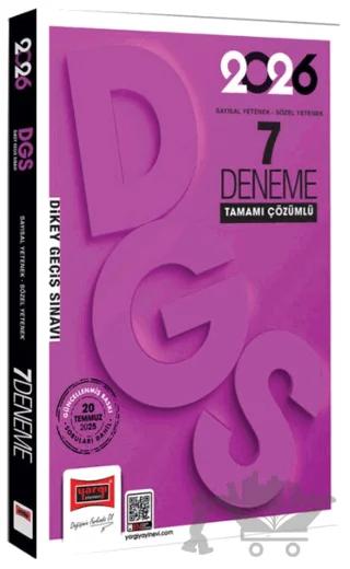 2026 DGS Sayısal-Sözel Yetenek Tamamı Çözümlü 7 Deneme
