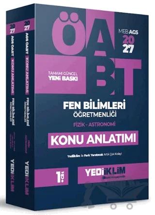 2027 MEB AGS ÖABT Fen Bilimleri Öğretmenliği Konu Anlatımı (2 Cilt)