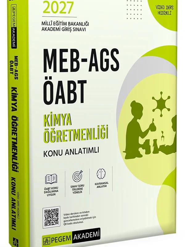 2027 MEB-AGS ÖABT Kimya Öğretmenliği Konu Anlatımlı