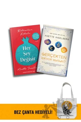 Anette İnselberg Seti (2 Kitap, Çanta Hediyeli)