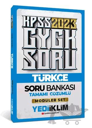 2023 KPSS Genel Yetenek Türkçe Tamamı Çözümlü Soru Bankası ( Modüler Set İçerisindeki)