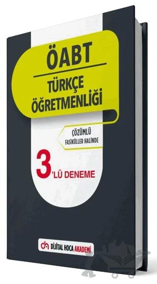 ÖABT Türkçe Öğretmenliği Çözümlü 3’lü Deneme