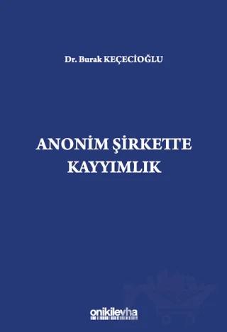 Anonim Şirkette Kayyımlık