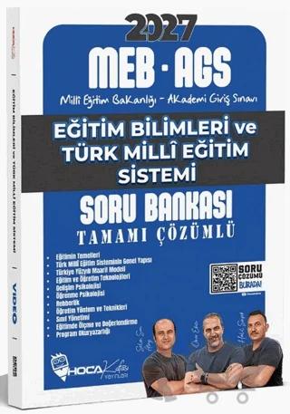 2027 MEB-AGS Eğitim Bilimleri ve Türk Millî Eğitim Sistemi Soru Bankası Çözümlü