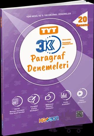 TYT 3 K Paragraf Denemeleri (20 Deneme)