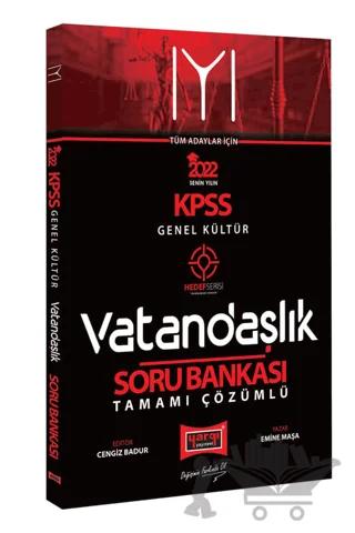 2022 KPSS Hedef Serisi IYI Genel Kültür Vatandaşlık Tamamı Çözümlü Soru Bankası Yargı Yayınları