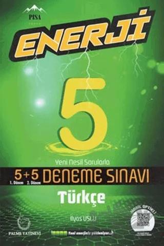 Palme 5. Sınıf Enerji Türkçe 5+5 Deneme Sınavı