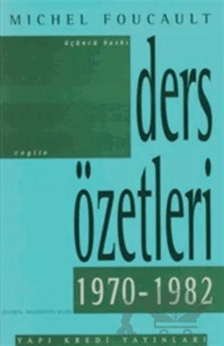 Ders Özetleri (1970-1982)