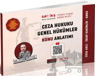 2026 Ceza Hukuku Genel Hükümler Konu Anlatımı