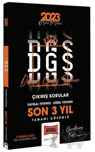 2023 DGS Son 3 Yıl Tamamı Çözümlü Çıkmış Sınav Soruları