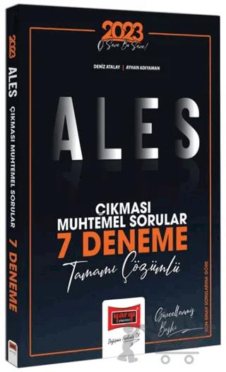 Yargı Yayınları 2023 ALES Çıkması Muhtemel Sorular Tamamı Çözümlü 7 Deneme