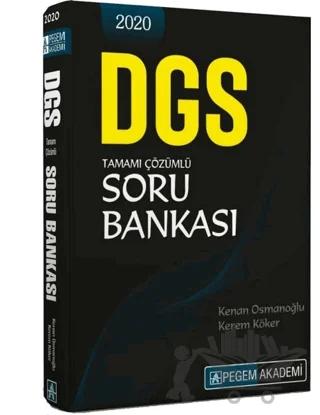 2020 DGS Tamamı Çözümlü Soru Bankası
