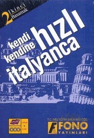 Hızlı İtalyanca 2. Basamak (2 kitap + 3 CD) – Kolektif – Fono Yayınları kitap kapağı