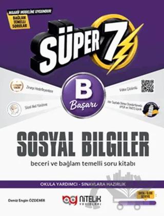 7. Sınıf Sosyal Bilgiler B Beceri ve Bağlam Temelli Soru Kitabı
