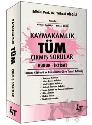 Kaymakamlık Tüm Çıkmış Sorular
