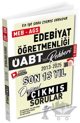 2026 ÖABT MEB-AGS nin Rehberi Türk Dili ve Edebiyatı Öğretmenliği Çıkmış Sorular Son 13 Yıl Çözümlü