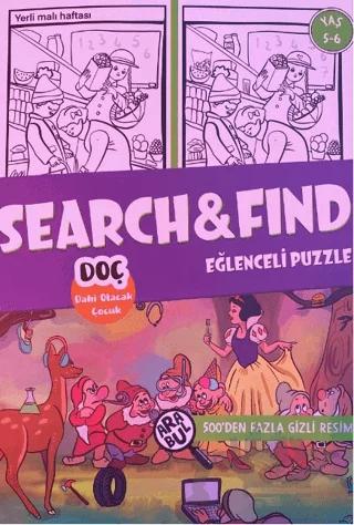 Search&Find Eğlenceli Puzzle 5 - 6 Yaş