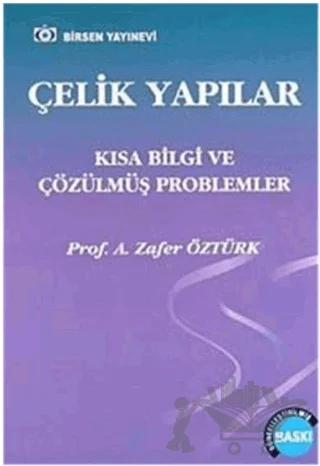 Çelik Yapılar – Zafer Öztürk – Birsen Yayınevi kitap kapağı