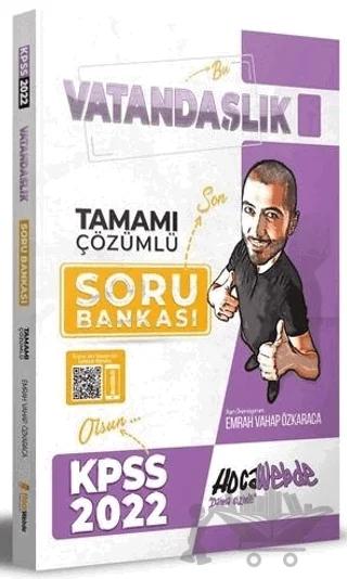2022 KPSS Vatandaşlık Tamamı Çözümlü Soru Bankası