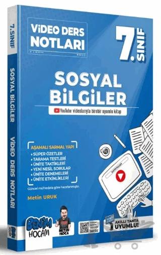 2022 7. Sınıf Sosyal Bilgiler Video Ders Notları