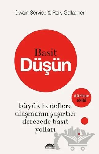 Basit Düşün – Owain Service, Rory Gallagher – Maya Kitap kitap kapağı
