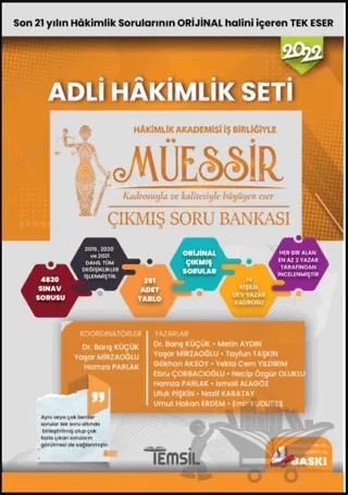 Müessir Çıkmış Soru Bankası Adli Hakimlik Seti
