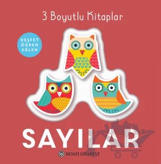 Sayılar - 3 Boyutlu Kitaplar