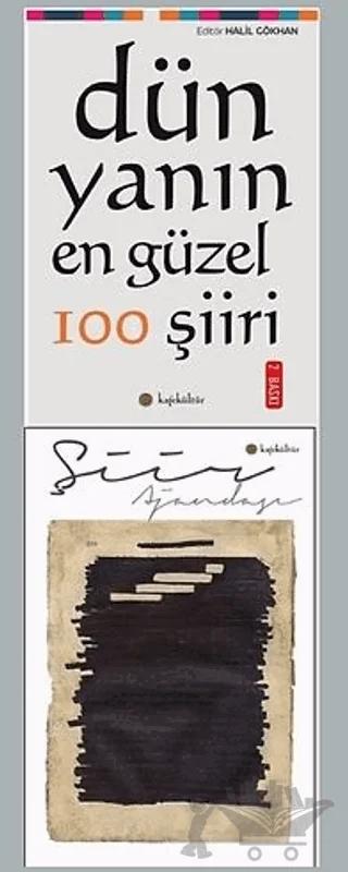 Dünyadan 100 Şiir ve Şiir Ajandası Seti