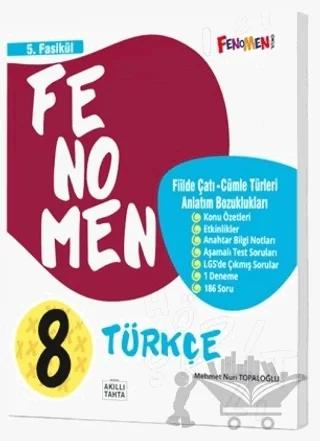 8 Türkçe 5. Fasikül (Fiilde Çatı Cümle Türleri, Anlatım Bozuklukları)