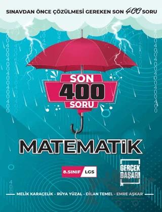 8. Sınıf Son 400 Soru Matematik Soru Bankası