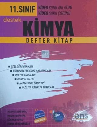 11. Sınıf Kimya Destek Defter Kitap