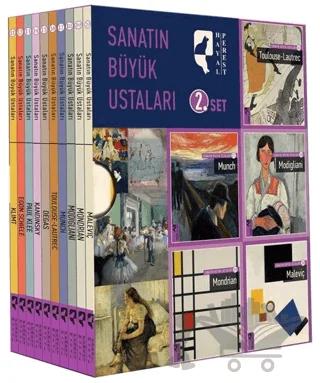 Sanatın Büyük Ustaları 2.Set (10 Kitap Takım)