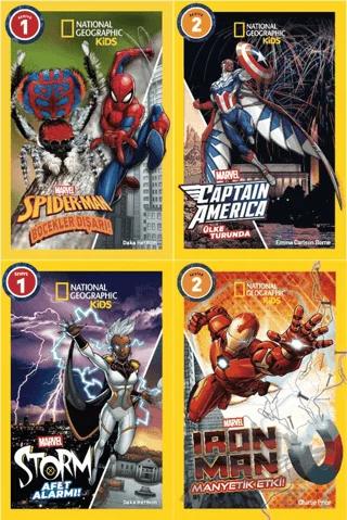 National Geographic Kids - Marvel Kahramanları ile Keşif Yolculuğu Serisi