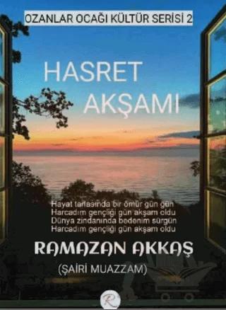 Hasret Akşamı – Ramazan Akkaş – Rüzgar Eren Yayıncılık kitap kapağı