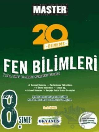 8. Sınıf Master 20 Fen Bilimleri Denemesi