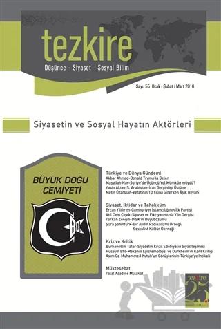 Tezkire Dergisi Sayı: 55 Ocak-Şubat-Mart 2016