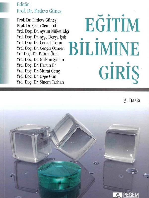 Eğitim Bilimine Giriş