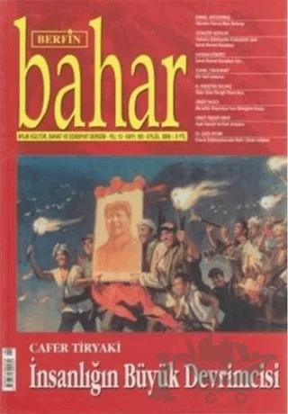 Berfin Bahar Aylık Kültür, Sanat ve Edebiyat Dergisi Sayı: 103
