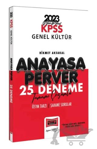 Yargı Yayınları 2023 KPSS Anayasaperver Tamamı Çözümlü 25 Deneme