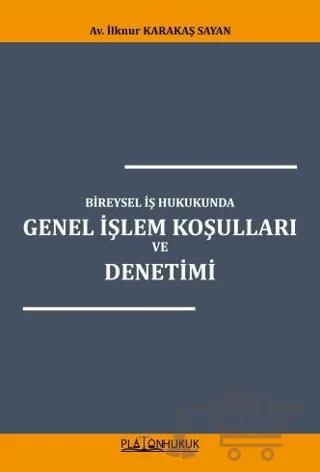 Bireysel İş Hukukunda Genel İşlem Koşulları ve Denetimi