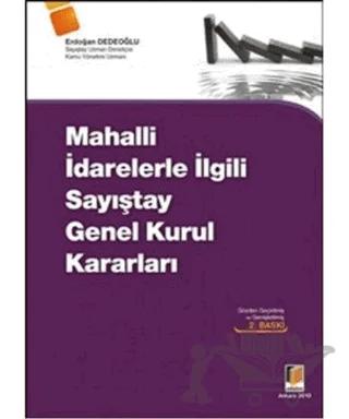 Mahalli İdarelerle İlgili Sayıştay Genel Kurul Kararları