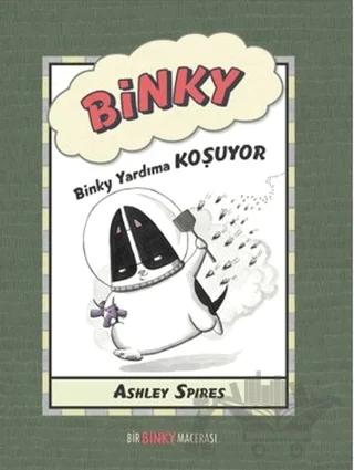 Binky Yardıma Koşuyor – Ashley Spires – MEAV Yayıncılık kitap kapağı