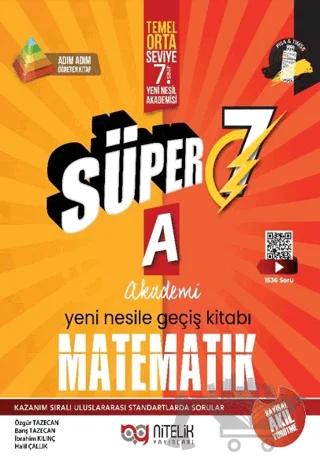 7. Sınıf Süper Matematik Soru Kitabı (A)