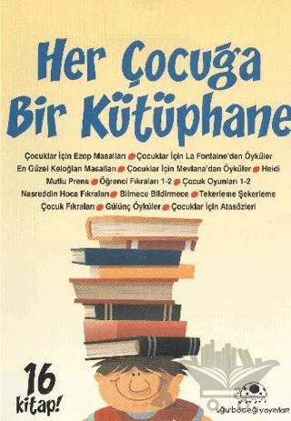 Her Çocuğa Bir Kütüphane Seti (16 Kitap Takım)