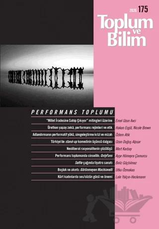 Toplum ve Bilim Dergisi Sayı: 175