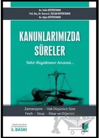 Kanunlarımızda Süreler