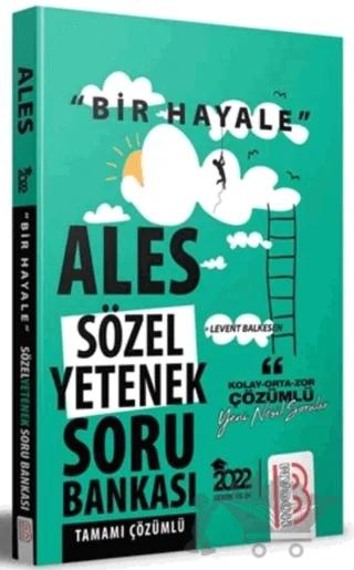 Bir Hayale Serisi Ales Sözel Yetenek Tamamı Çözümlü Soru Bankası