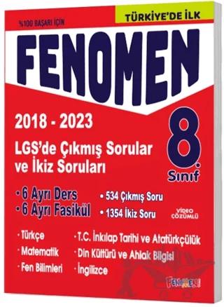 LGS 8. Sınıf Çıkmış Sorular ve İkiz Soruları Seti (2018-2023) (6 Kitap)