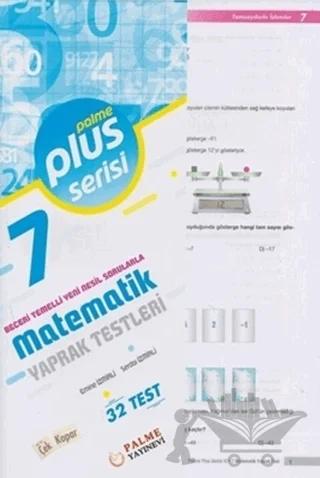 7. Sınıf Plus Serisi Matematik Yaprak Test