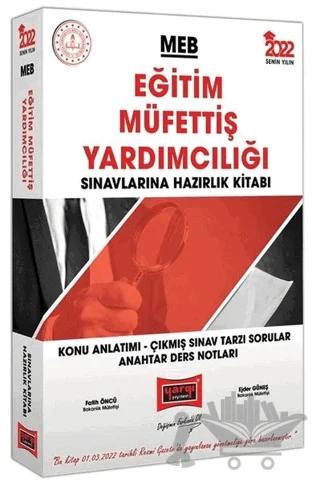 2022 MEB Eğitim Müfettiş Yardımcılığı Sınavlarına Hazırlık Kitabı